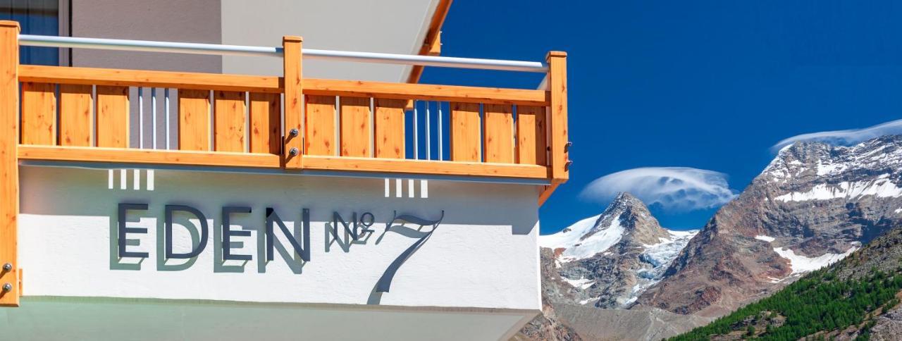 Hotel Eden No. 7 Saas Fee Exterior foto